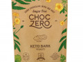 ChocZero, Keto Bark, черный шоколад для кетодиеты, без сахара, с морской солью и арахисом, 6 батончиков по 1 унции