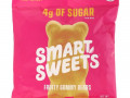 SmartSweets, Fruity, Gummy Bears, Raspberry, Apple, Lemon, Peach, 1.8 oz (50 g)