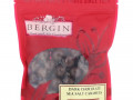 Bergin Fruit and Nut Company, Черный шоколад и карамель с морской солью, 198 г (7 унций)
