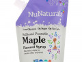 NuNaturals, NuStevia, Pourable Maple Flavor Syrup, 6.6 fl oz (.2 l)