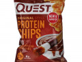 Quest Nutrition, Original Style Protein Chips, BBQ, 12 Pack, 1.1 oz (32 g) Each