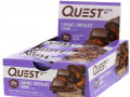 Quest Nutrition, Протеиновый батончик, шоколад с карамелью, 12 батончиков, 60 г (2,12 унции) каждый