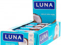 Clif Bar, Luna, питательный батончик для женщин, кокос в шоколаде, 15 батончиков, 1,69 унц. (48 г) в каждом (Discontinued Item)