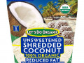 Edward & Sons, 100% органический измельченный кокос, без сахара и с пониженным содержанием жиров, 8,8 унции (250 г)