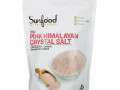Sunfood, Мелкая гималайская каменная соль, 454 г (1 фунт)