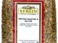 Bergin Fruit and Nut Company, Обжаренные и подсоленные тыквенные семечки, 14 унций