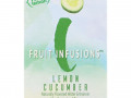 True Citrus, True Lemon, Fruit Infusion, Lemon Cucumber, 10 Packets, .26 oz (7.5 g)