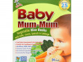 Hot Kid, Baby Mum-Mum, рисовые галеты с овощами, 24 галеты