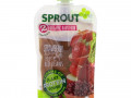 Sprout Organic, Детское питание, этап 2, клубника, яблоко, свекла и красная фасоль, 99 г