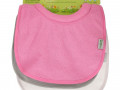 Green Sprouts, Stay Dry Milk Catcher Bibs, 0-6 Months, Pink Grey, 3 Pack