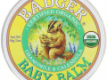 Badger Company, Органический детский бальзам, ромашка и календула, 56 г (2 унции)