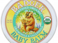 Badger Company, Детский бальзам, ромашка и календула, 21 г (0.75 унции)