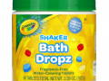 Crayola, Shaker Bath Dropz, для детей старше 3 лет, без отдушек, 60 таблеток, 102 г (3,59 унции)