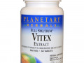 Planetary Herbals, Полный спектр, экстракт витекса, 500 мг, 60 таблеток