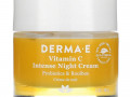 Derma E, интенсивный ночной крем с витамином C, 56 г (2 унции)