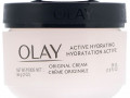 Olay, Active Hydrating, крем, оригинальный, 56 мл (2 жидк. унции)