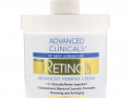 Advanced Clinicals, Retinol, укрепляющий укрепляющий крем, 16 унций (454 г)