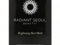 Radiant Seoul, осветляющая тканевая маска, 5 шт., по 25 мл (0,85 унции) каждая