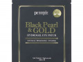 Petitfee, Black Pearl & Gold, Hydrogel Eye Patch, 1 Pair