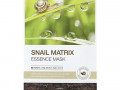 Scinic, Snail Matrix Essence, маска для лица, 1 шт., 20 мл (0,67 жидк. унции)