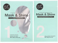 SFGlow, Mask & Shine, моделирующая маска с матовым жемчугом, набор из 4 предметов