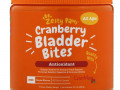 Zesty Paws, Cranberry Bladder Bites, добавка для собак с ароматизатором «Бекон», 90 мягких жевательных таблеток
