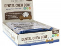 Dr. Mercola, Dental Chew Bone, Large, For Dogs, 12 Bones, 2.15 oz (61 g) Each