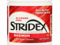Stridex, Одношаговое средство от угрей, Maximum, без спирта, 90 мягких салфеток