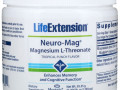 Life Extension, Neuro-Mag, L-треонат магния, со вкусом тропического пунша, 93,35 г (3,293 унции)