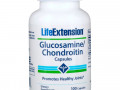 Life Extension, Капсулы с глюкозамином и хондроитином, 100 капсул