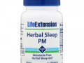 Life Extension, Herbal Sleep PM, 30 вегетарианских капсул