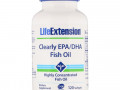 Life Extension, Чистые ЭПК и ДГК из рыбьего жира, 120 мягких таблеток