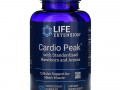 Life Extension, Cardio Peak со стандартизированным боярышником и арджуной, 120 вегетарианских капсул
