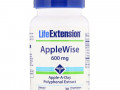 Life Extension, AppleWise, добавка из яблока, 600 мг, 30 вегетарианских капсул