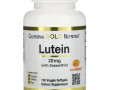 California Gold Nutrition, Лютеин с зеаксантином, 20 мг, 120 растительных мягких таблеток