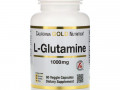 California Gold Nutrition, SPORT, L-глютамин, 1000 мг, 60 растительных капсул