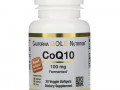 California Gold Nutrition, CoQ10, 100 мг, 30 растительных капсул