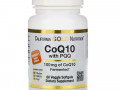 California Gold Nutrition, CoQ10 (100 мг) с PQQ (10 мг), 60 вегетарианских капсул