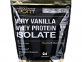 California Gold Nutrition, Изолят сывороточного протеина со вкусом ванили, 908 г (2 фунта)