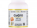 California Gold Nutrition, CoQ10, 200 мг, 120 растительных мягких желатиновых капсул
