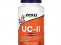 Now Foods, UC-II, добавка для здоровья суставов, неденатурированный коллаген типа II, 120 растительных капсул