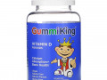 GummiKing, Витамин D для детей, 60 жевательных мармеладок