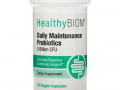 HealthyBiom, Пробиотики для ежедневной поддержки, 5 млрд КОЕ, 90 растительных капсул