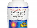 Natural Factors, Ultra Strength RxOmega-3, 900 мг ЭПК/ДГК, 150 мягких таблеток Enteripure