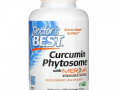 Doctor's Best, Phytosome, куркумин с Meriva, 500 мг, 180 вегетарианских капсул