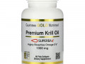 California Gold Nutrition, SUPERBA2™, масло криля премиального качества, 1000 мг, 60 мягких таблеток