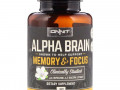 Onnit, Alpha Brain, память и концентрация, 30 капсул
