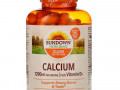 Sundown Naturals, Кальций с витамином D3, 1200 мг, 170 мягких таблеток