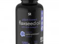 Sports Research, Льняное масло с растительной омега-3, 1200 мг, 180 растительных мягких капсул