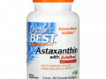 Doctor's Best, астаксантин с AstaReal, 6 мг, 90 растительных капсул